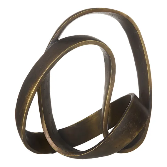 Jace Sculpture 30x33cm in Antique Bronze