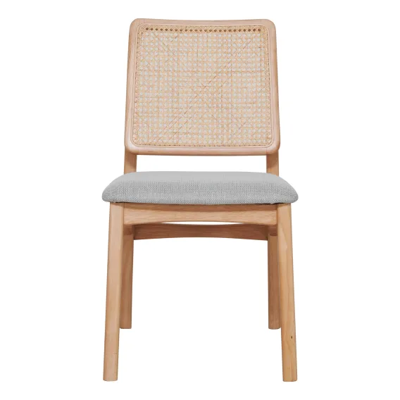 Jonas Dining Chair in Rattan / Talent Beige