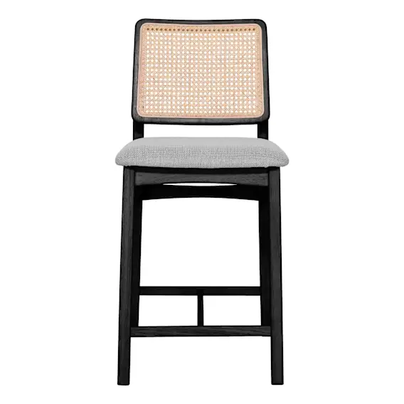 Jonas Bar Chair in Talent Beige / Black