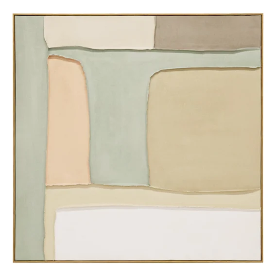 Juggar Box Framed Canvas in 100 x 100cm