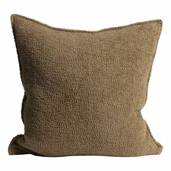 Kanso Feather Fill Cushion 50x50cm in Moss Green