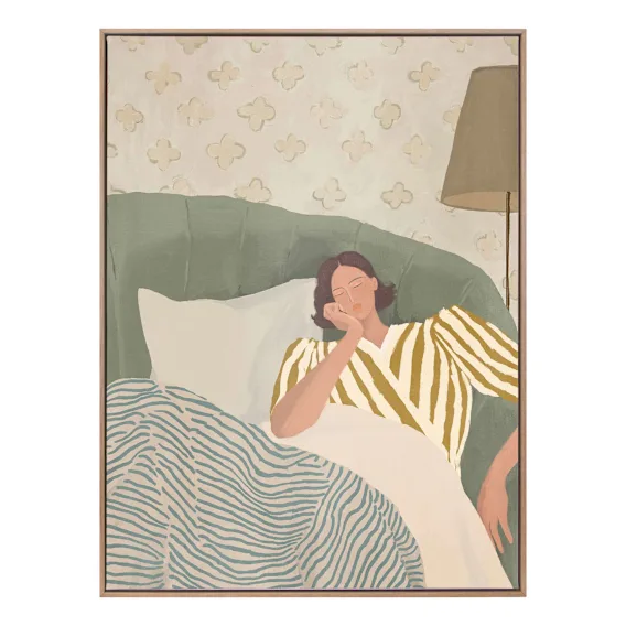 Katrina Unrushed Box Framed Canvas in 78 x 103cm