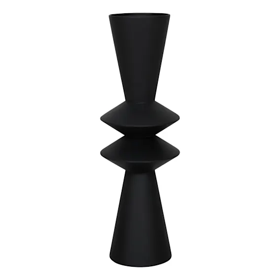 Kenzie Sculpture Large 19.5x66.5cm in Black