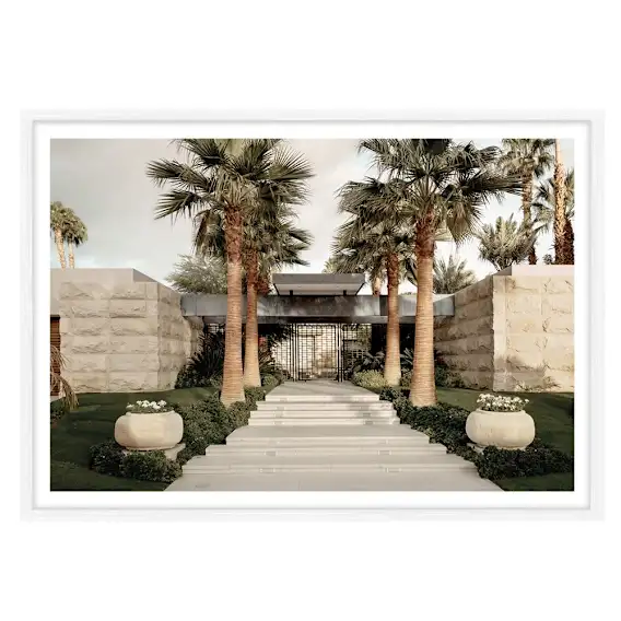 La Lifestyle Framed Print in 118 x 84cm