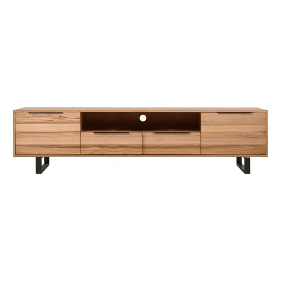 Lennon 220cm Entertainment Unit in Australian Messmate