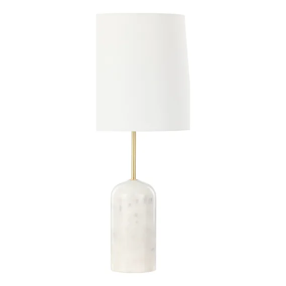 MIssouri Table Lamp 30x62cm in White