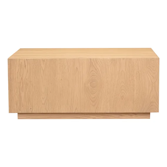 Leola Rectangle Coffee Table 90 x 50cm in Sandblast Oak