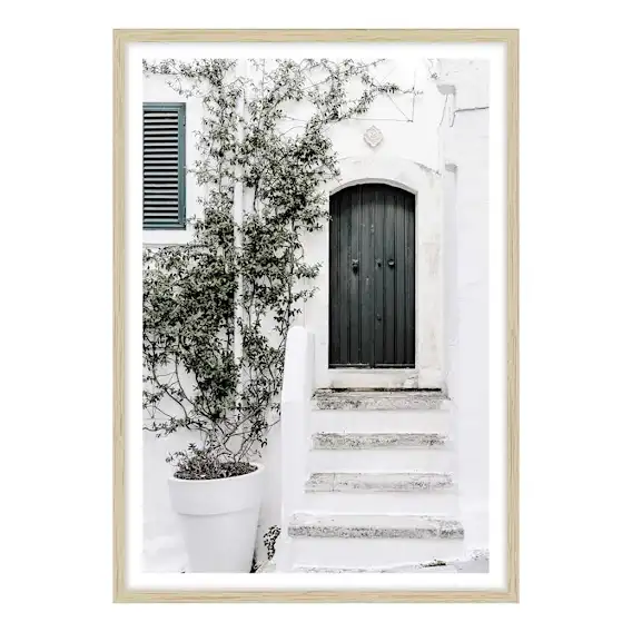 Liguria Framed Print in 73 x 103cm