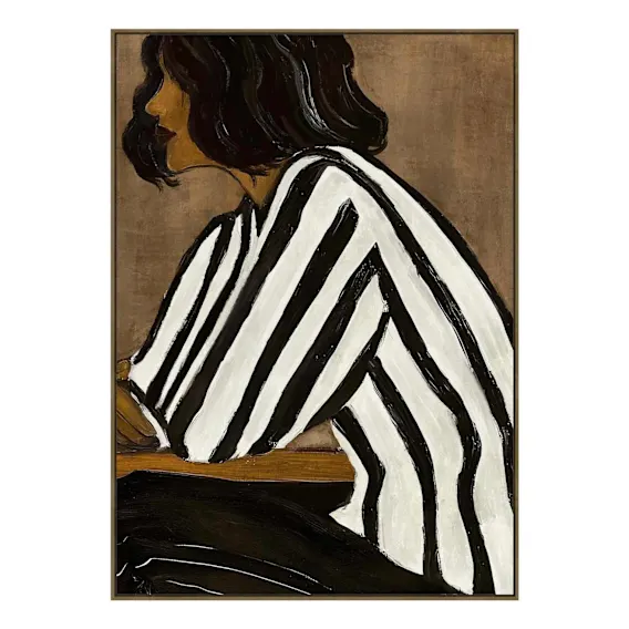 Linear Grace Box Framed Canvas in 100 x 140cm