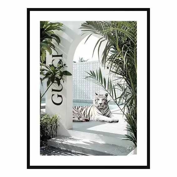 Louis Framed Print in 103 x 143cm