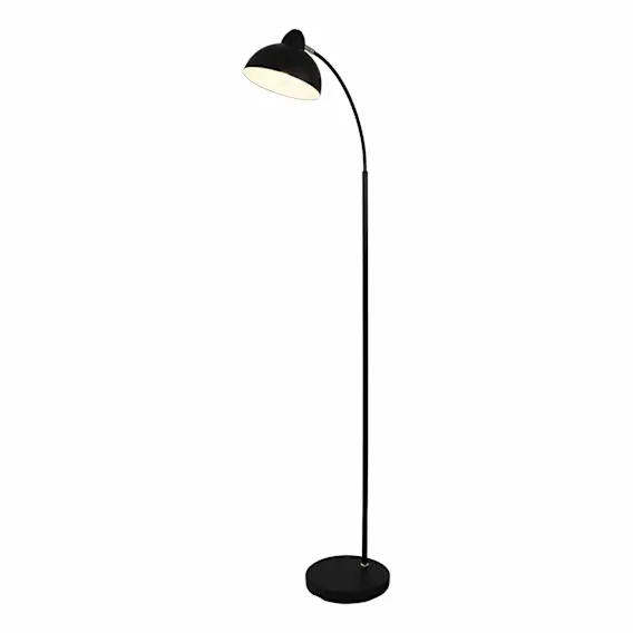 Loomy Floor Lamp 24x155cm in Black / White