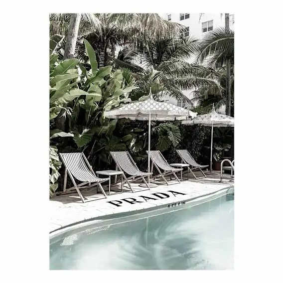 Luxe Hotel Framed Print in 95 x 133cm