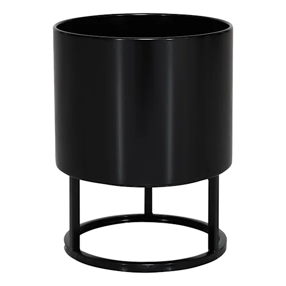 Luca Planter Low 28x36cm in Black