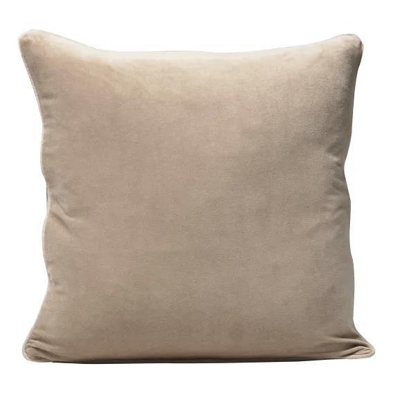 Lynette Feather Fill Cushion 50x50cm in Natural