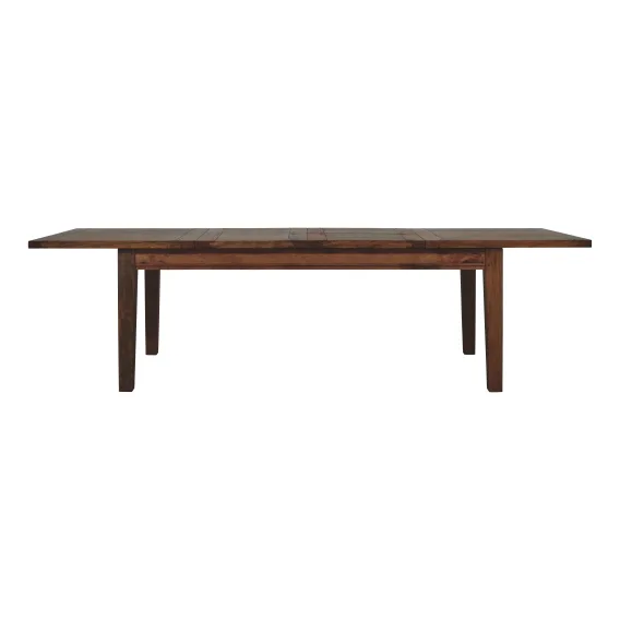 Mango Creek Extension Dining Table 210-310cm in Rustic Chocolate