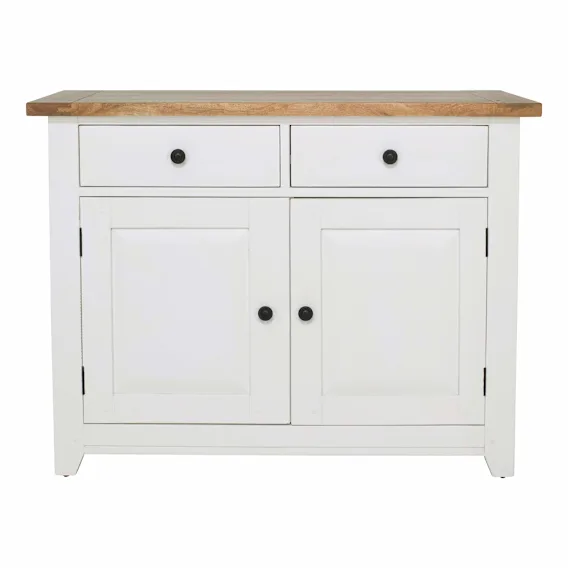 Mango Creek Buffet 114cm in Clear Lacquer / White