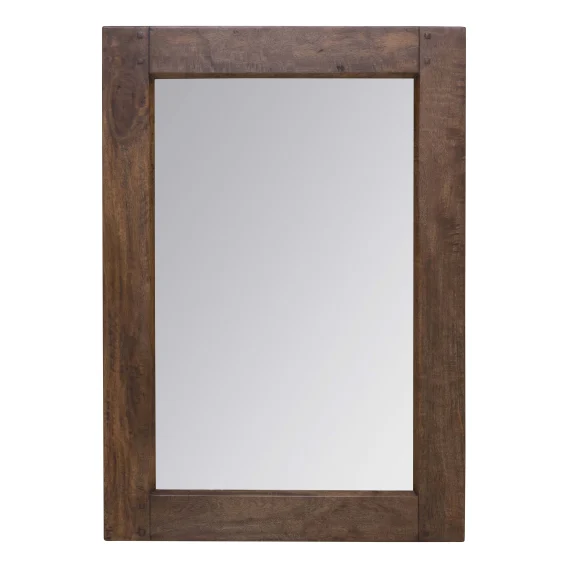 Mango Creek Mirror 70x100cm in Mangowood Rustic Chocolate