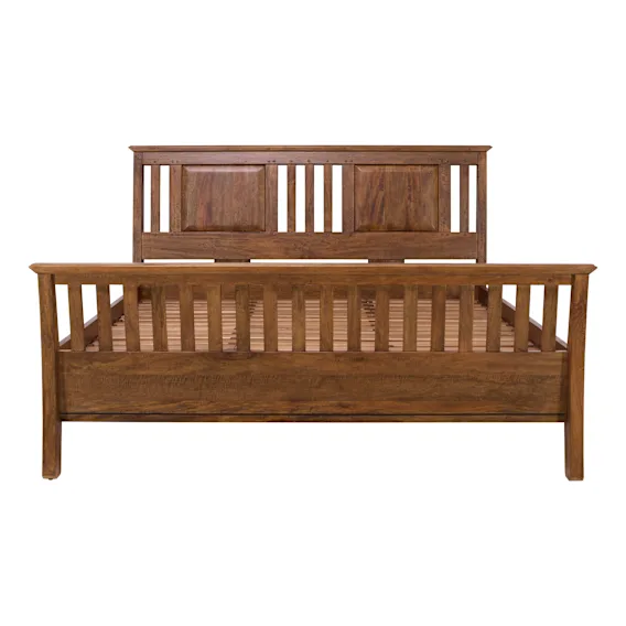 Mango Creek King Bed Frame in Rustic Chocolate
