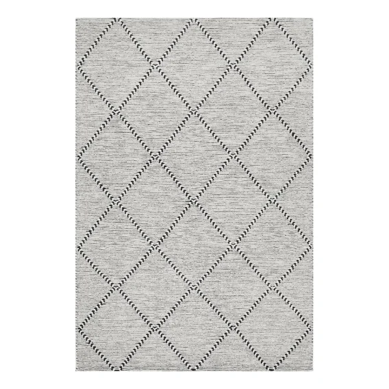 Maison Jasmin Rug 155x225cm in Black/Off White