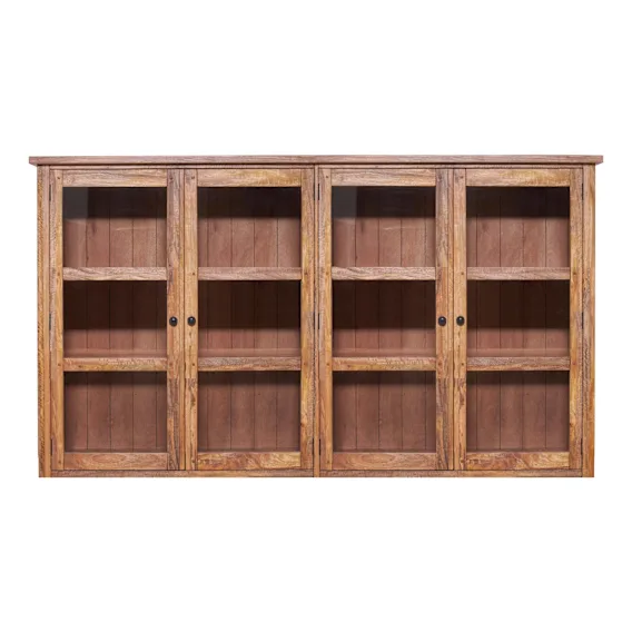 Mango Creek Hutch for 4 Door Buffet in Clear