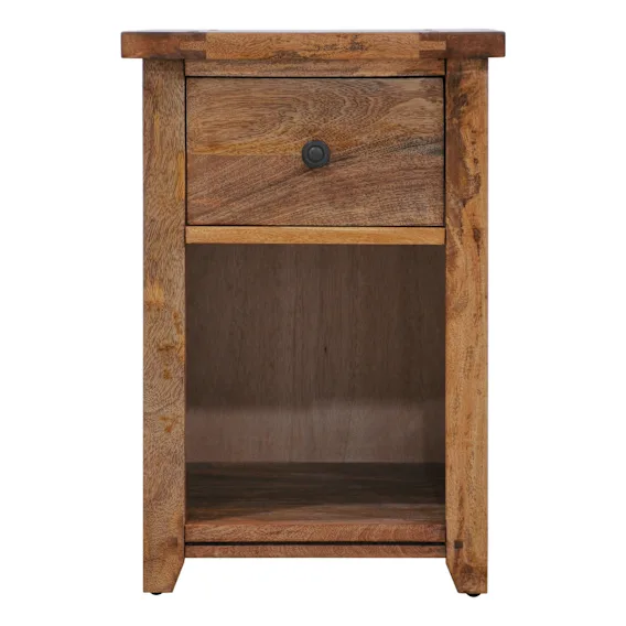 Mango Creek Bedside Table in Clear Lacquer