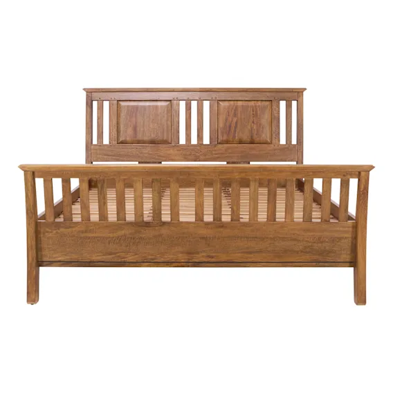 Mango Creek Queen Bed Frame in Clear Lacquer