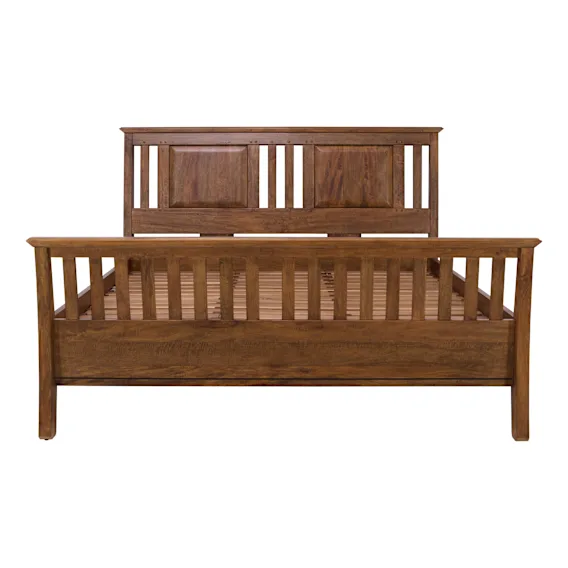 Mango Creek Queen Bed Frame in Rustic Chocolate