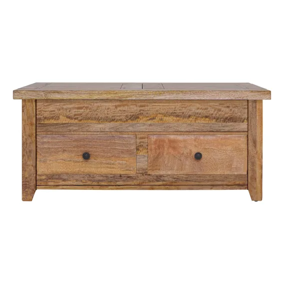 Mango Creek Storage Coffee Table in Clear