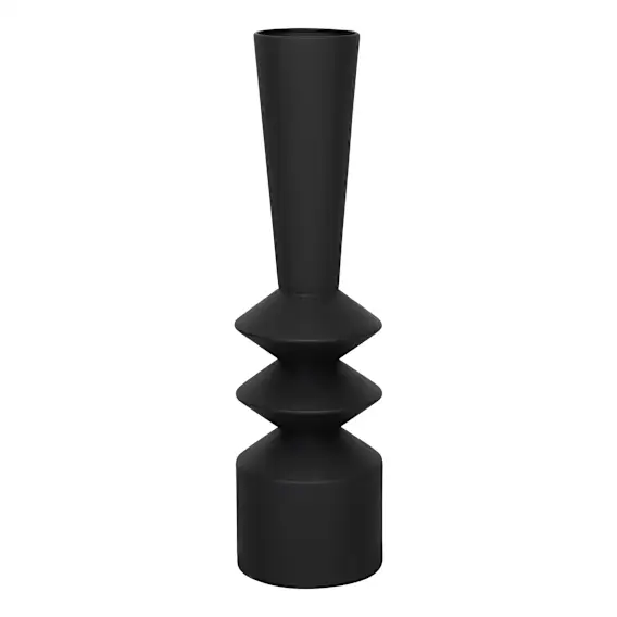 Mazie Sculpture 15x55cm in Black
