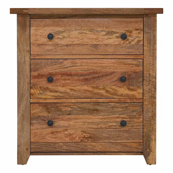 Mango Creek 3 Drawer Dresser in Clear Lacquer