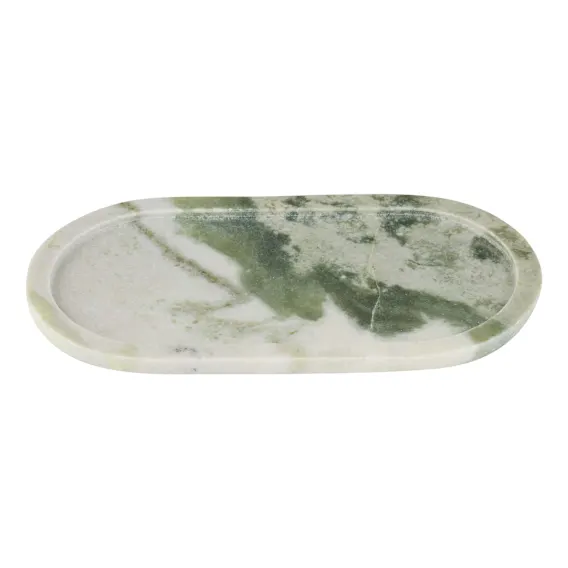Marble Tray 28x2cm in Green