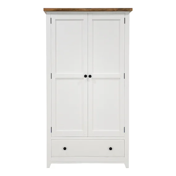 Mango Creek Wardrobe in White / Clear