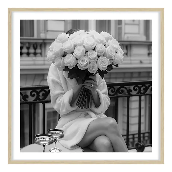 Madeline Framed Print in 103 x 103cm