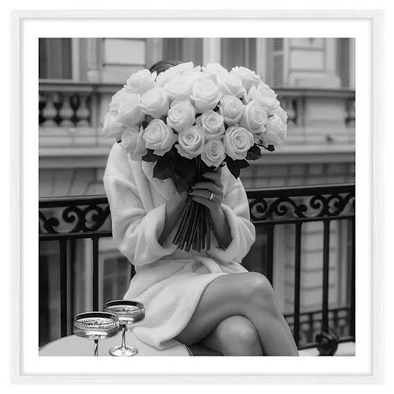 Madeline Framed Print in 60 x 60cm