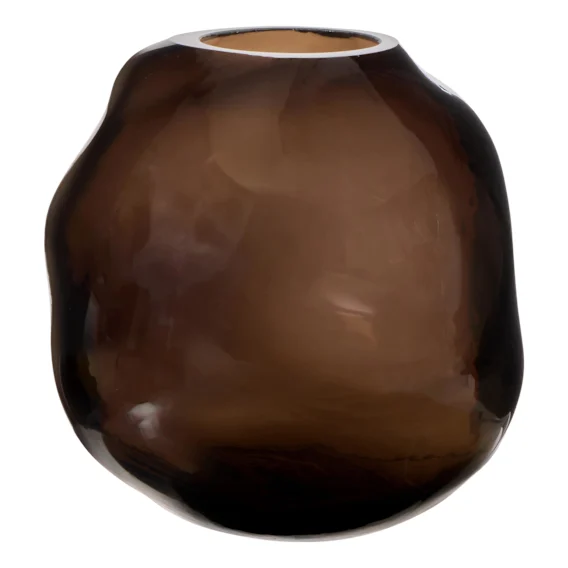 Miya Vase Small 16x16cm in Brown