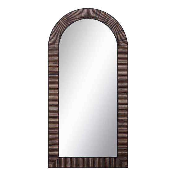 Monaco Leaning Mirror 100 x 200cm in Reclaimed Teak