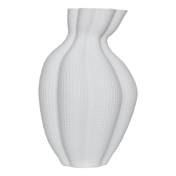 Molly Vase Large 25x39cm in White