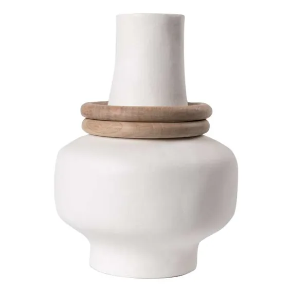 Modern Vase Medium 23x33cm in White