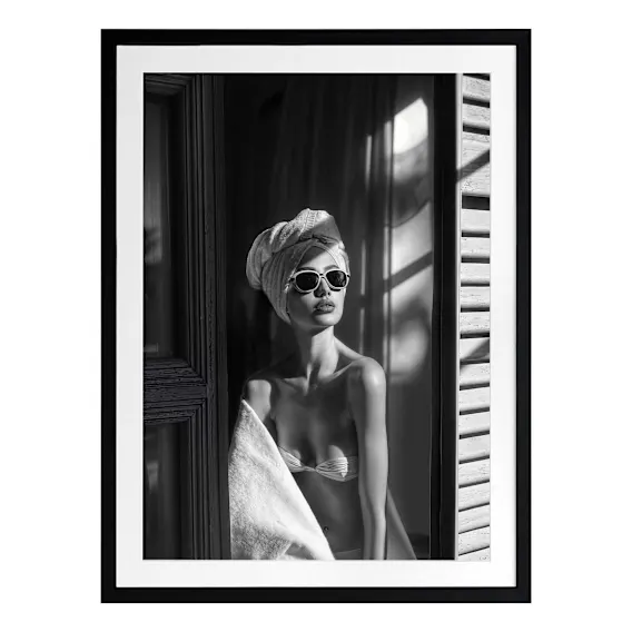 Morning Glow Framed Print in 68 x 84cm
