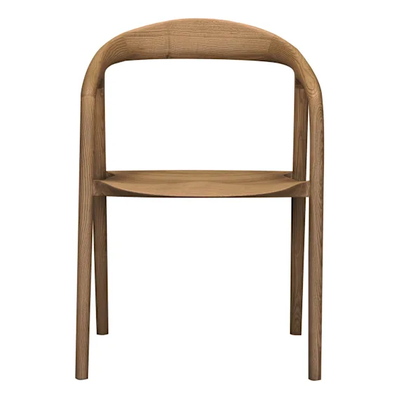 Moreno Carver Dining Chair in Ash Caramel