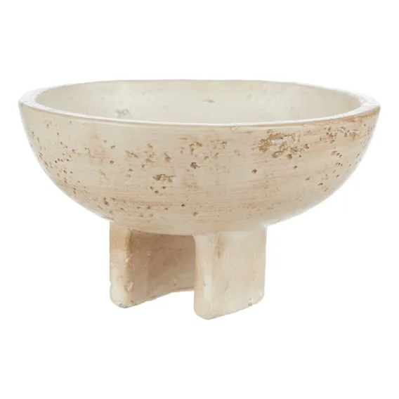 Napier Bowl Small 15x8cm in Travertine