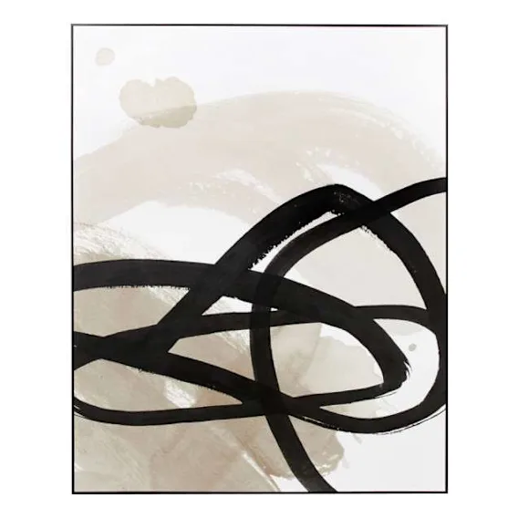 Nash Natural 1 Box Framed Canvas in 120 x 150cm