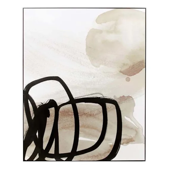 Nash Natural 2 Box Framed Canvas in 120 x 150cm