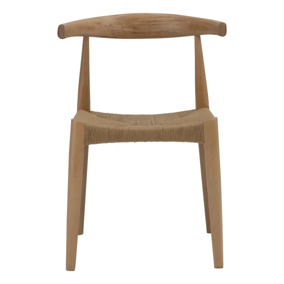 Newport Dining Chair in Oak / Natural Seat