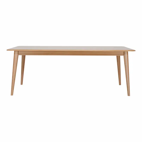 Nelson Dining Table 210cm in Messmate Clear