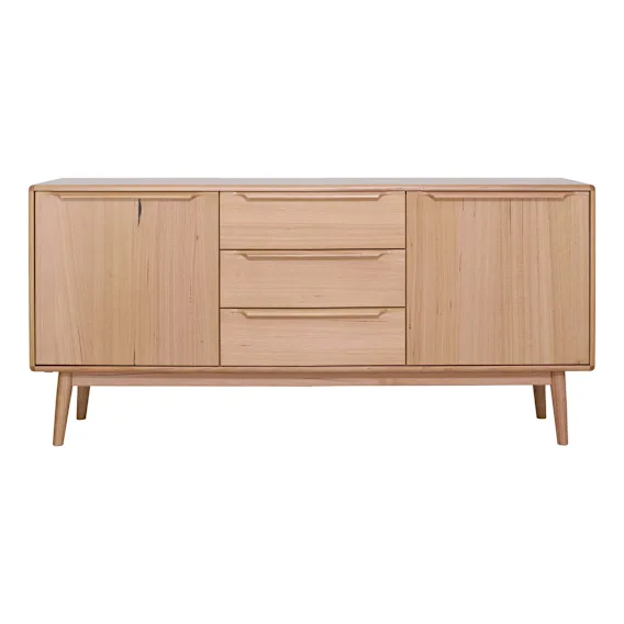 Nelson Buffet 165cm in Messmate Clear