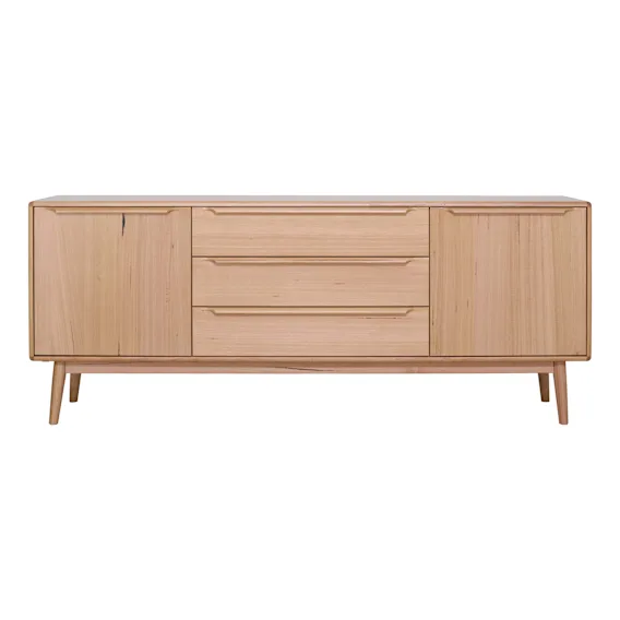 Nelson Buffet 200cm in Messmate Clear