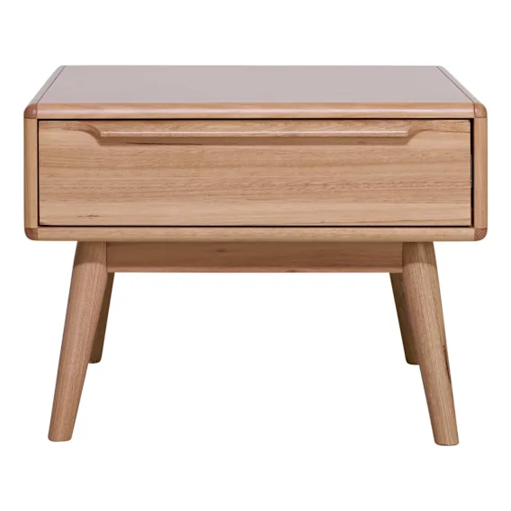 Nelson Side Table 60cm in Messmate Clear