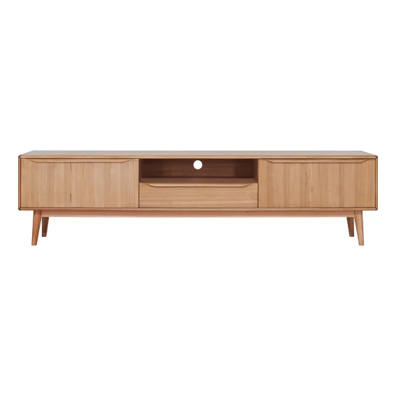 Nora Entertainment Unit 220cm in Australian Blackbutt
