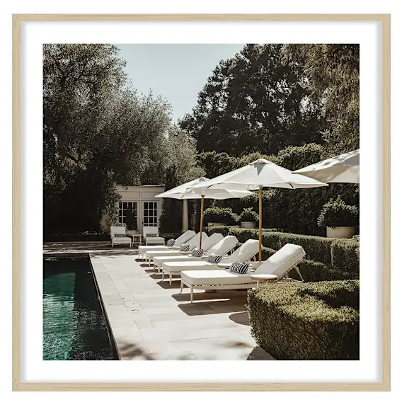 Normanby Framed Print in 60 x 60cm